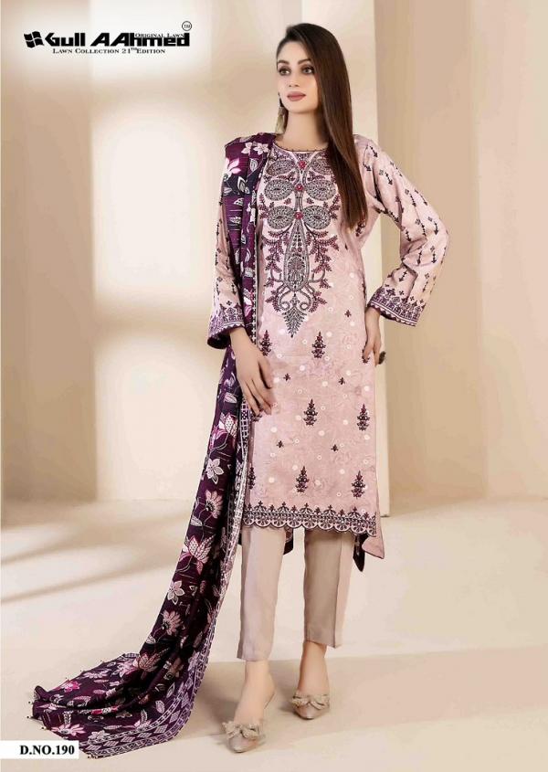 Gull Ahmed Lawn Vol-21 – Dress Material